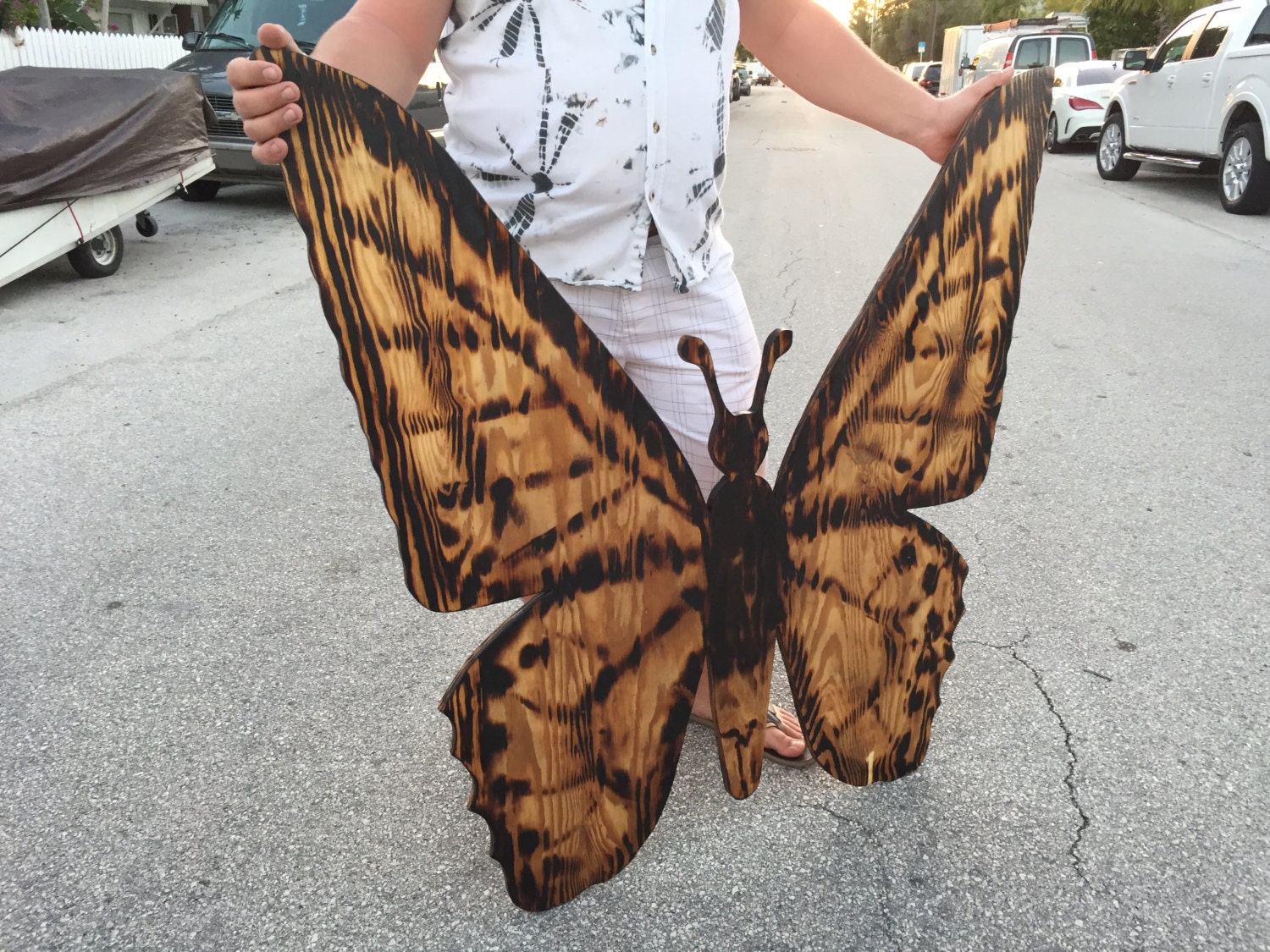 Butterfly Art Natural Wooden Sign Large Wall Decor Birthday Gift Idea Big Deck And Pool Decoration Butterfly Art Natural Wooden Sign Large Wall Decor Birthday Gift Idea Big Deck And Pool Decoration