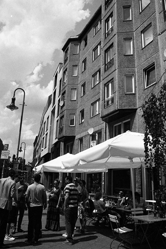 urban art black and white wall art print by Lettherebelife