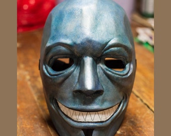 inspired of Vergil cosplay DMC Devil May Cry mask the game fan art