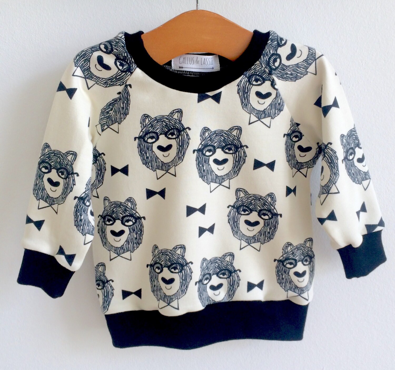 Baby sweatshirt hipster baby clothes kids sweatshirt