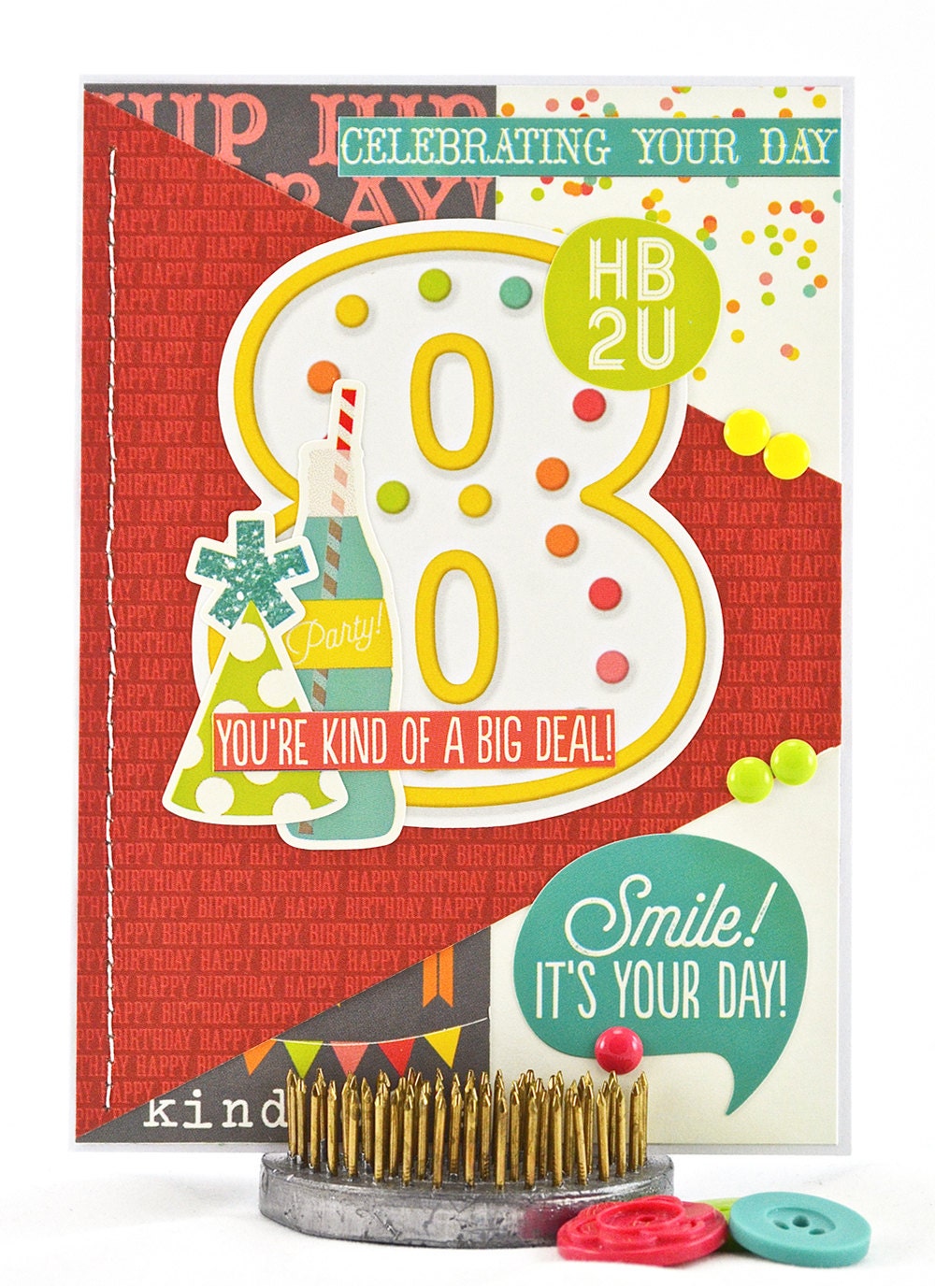 Girls' Birthday Card 8th Birthday Card Age Birthday