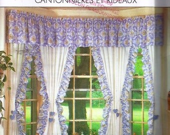 Valences and Curtains / Cantonnières et rideaux - Simplicity no 9540