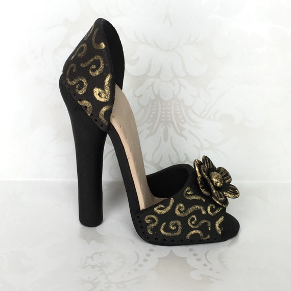 topper cake gold high heel Heel Topper. Topper. Topper. Gold Heel Fondant High Cake Handmade Cake