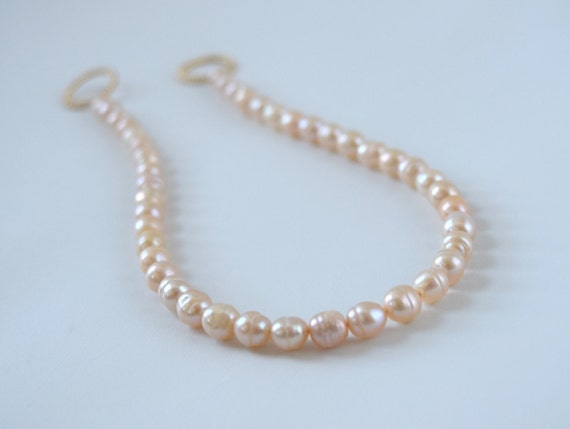 Reproduction 18th Century Pearl Necklace Genuine Pearl