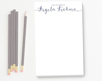 From The Desk Of Notepad Personalized Notepad -- Gift for Coworkers