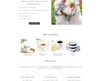 Wordpress Theme · Genesis Child Theme · Mobile Responsive · SEO · Ecommerce · Portfolio · Recipes · Blog · Custom Colors