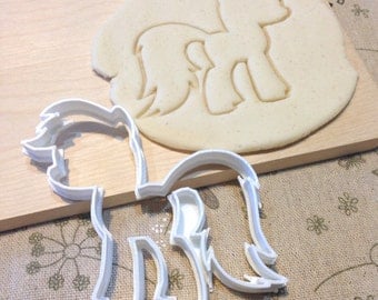 My Little Pony Cookie Cutter - Fondant Icing Cake Cupcake Topper Iced Sugar Cookies Biscuits Mould Girls Tea Party Cute MLP Theme Birthday