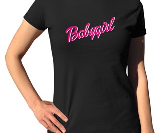 BDSM Clothing Babygirl Shirt BDSM Gifts DDlg Clothing Baby Girl Tshirt DDLG T-shirt Little Girl Tee Cute Fetish Shirt Submissive Clothes