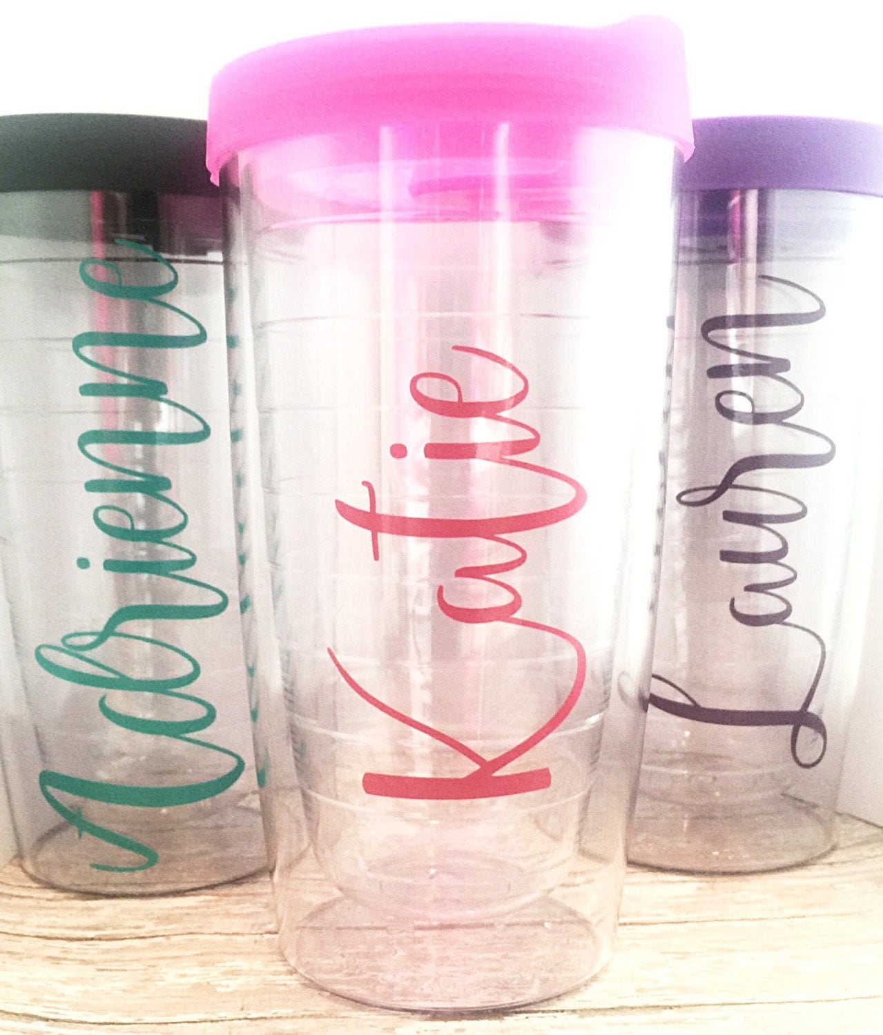 Personalized Tumblers Double Wall Tumbler Bridal Party