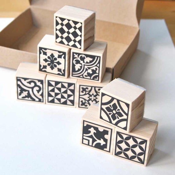 moroccan tile stamp set craft kit for adults moroccan tile