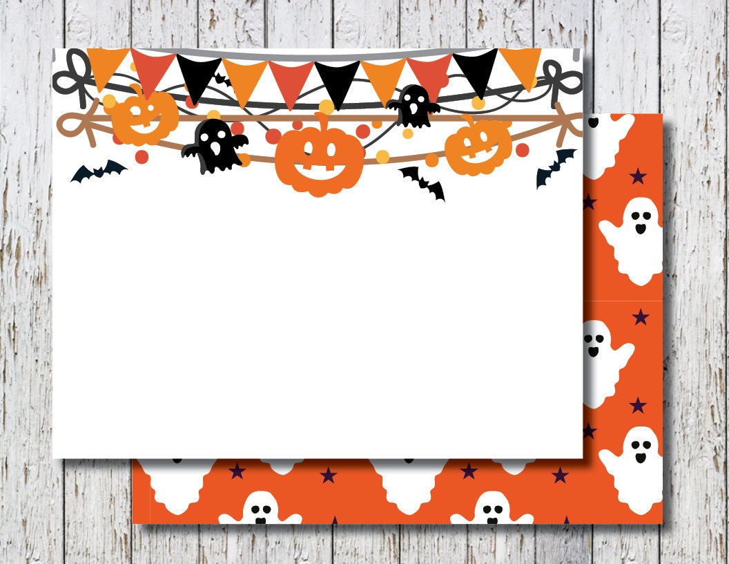 Halloween Thank You Cards Printable Printable Word Searches