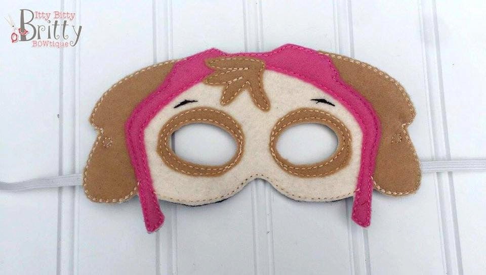 Paw Patrol / Skye inspired mask
