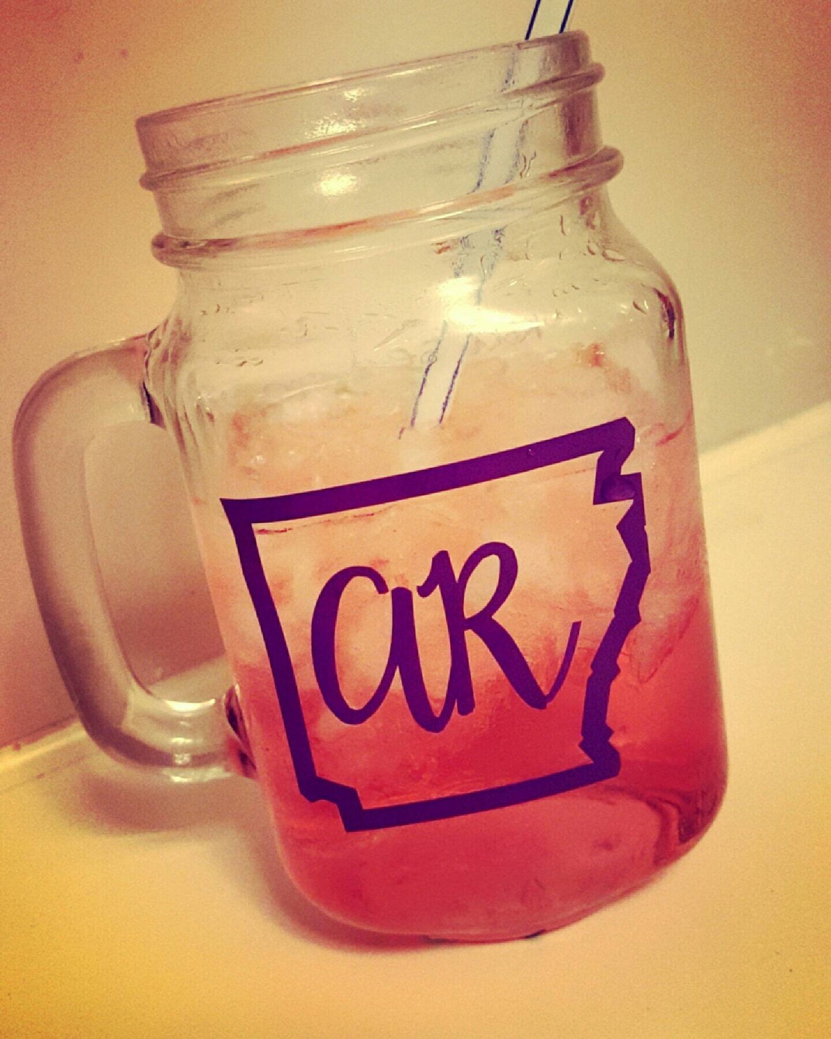 Personalized Mason Jar by StortsCustoms on Etsy