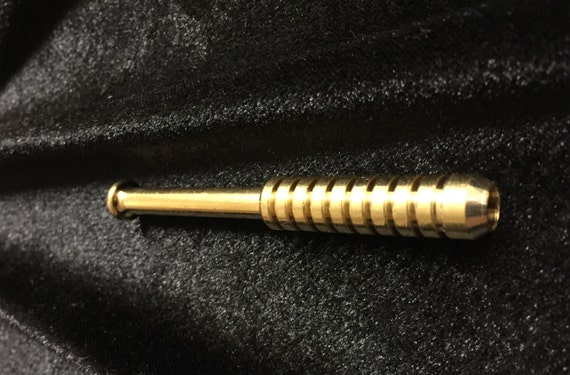 Large 3 brass cigarette one hitter bat