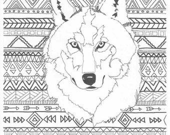 Adult Colouring Page Adult coloring book page by EssenceofInk