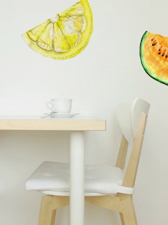 Lemon Wall Decals Removable Lemon Stickers for Walls