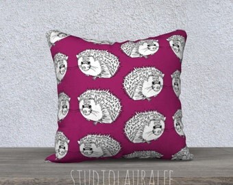 hedgehog pillow case