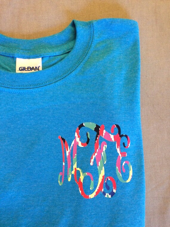 lilly pulitzer monogram shirt