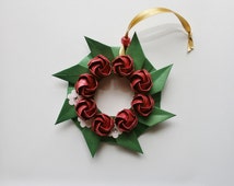 Popular items for paper wreath on Etsy