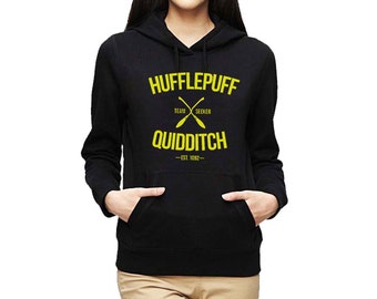 Harry Potter Hufflepuff Quidditch Team Seeker Adult Unisex Hoodie