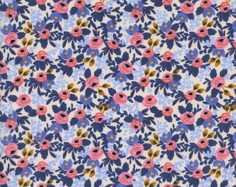 Boppy Cover >> Rifle Paper Co Rosa in Periwinkle >> Boppy Newborn Lounger Nursing Pillow > MADE-to-ORDER navy blue boppy, pink floral boppy