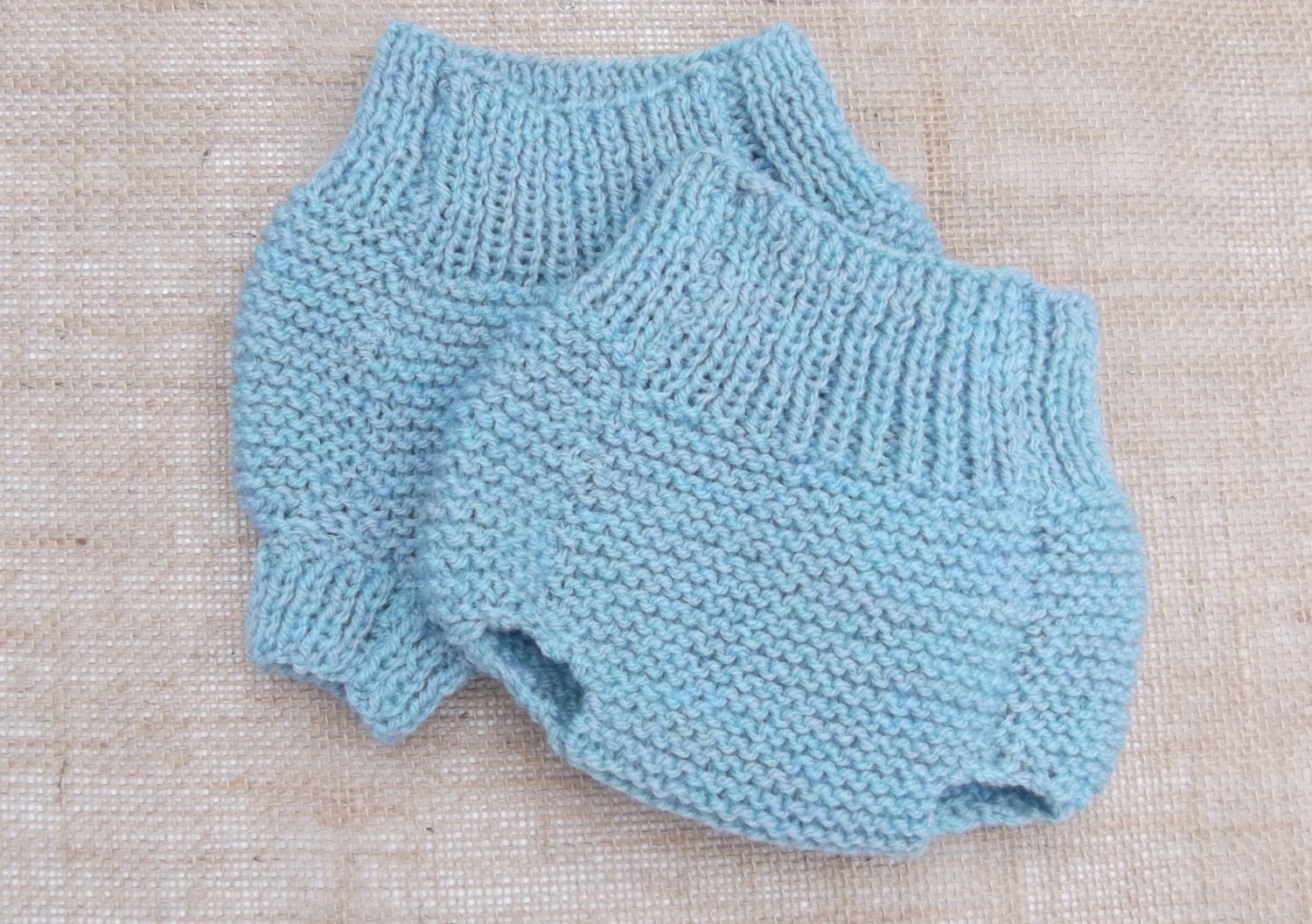 Hand Knitted Baby Bloomers Knickers Soaker by HandKnittedYorkshire