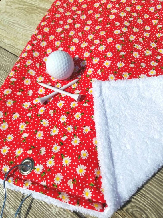 Golf Towel Ladies Golf Towel Terry Cloth by PiecesOfMyHeart2015