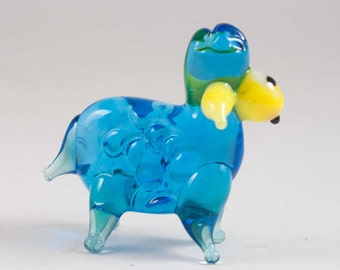 glass sheep figurines