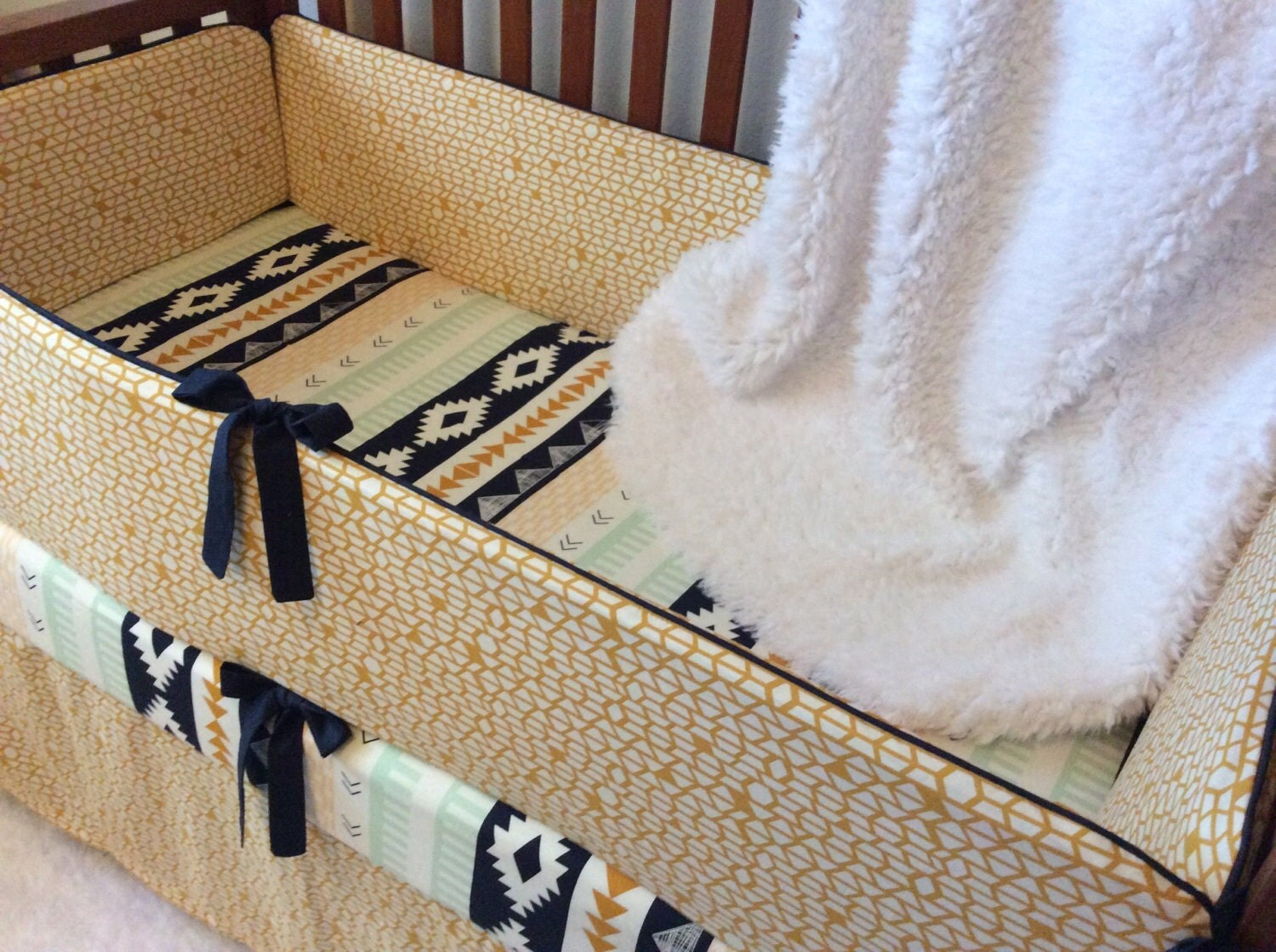 Aztec Baby BeddingArizonaAztecNavajoTribalSouthwestBaby