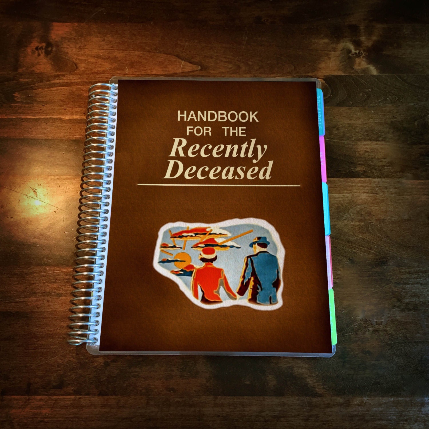 Handbook for the Recently Deceased Laminated Cover for Erin