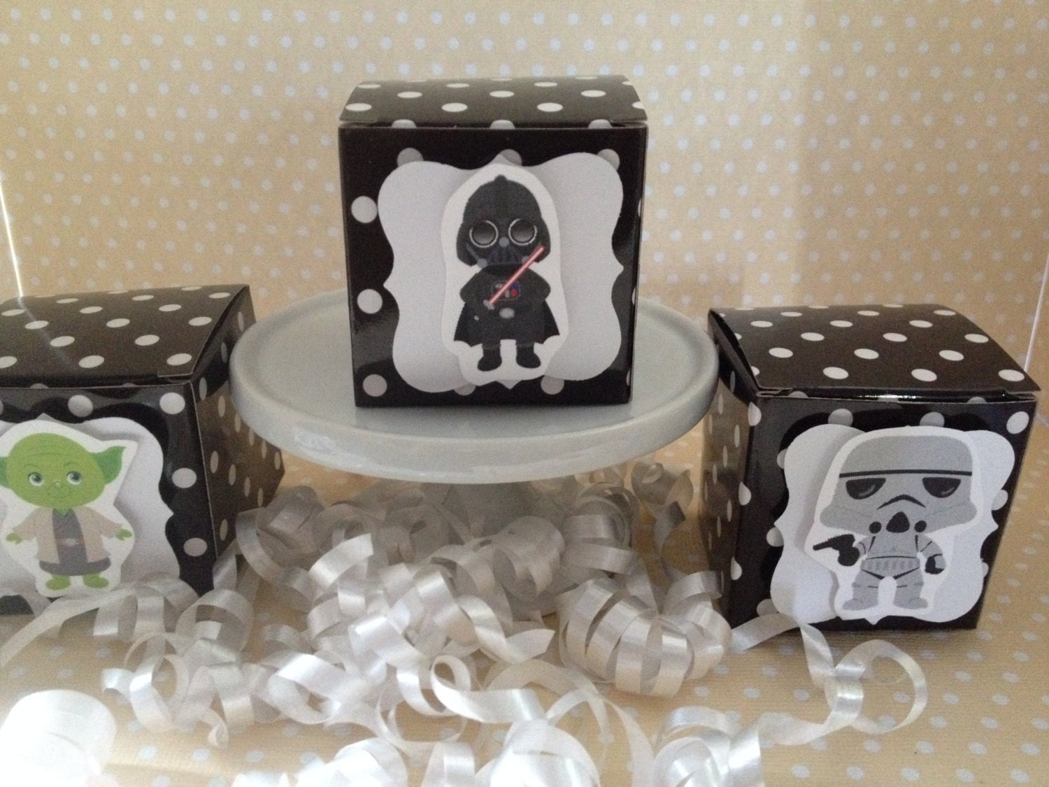 Star Wars Birthday Party Mini Favor Boxes Set of 10