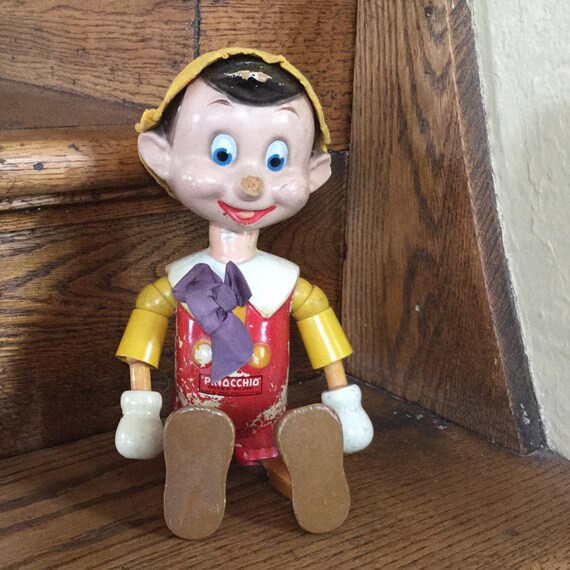 old pinocchio toy