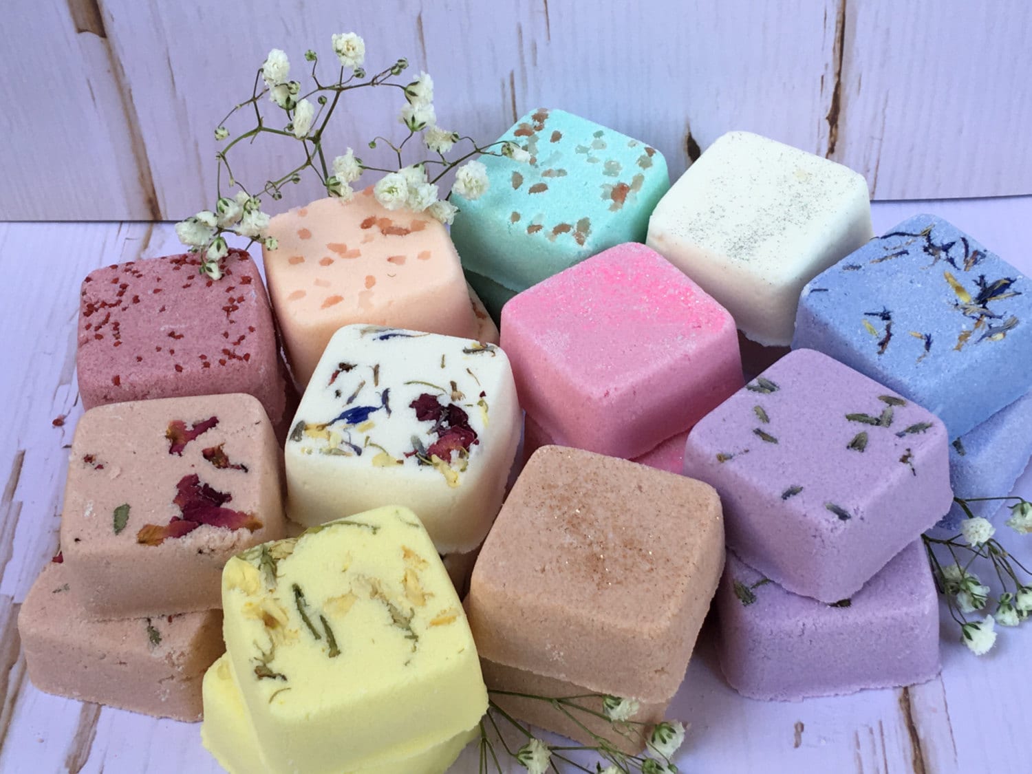 Bath Bomb Set of 12 Aromatherapy Bath Bomb by LauraBotanicals