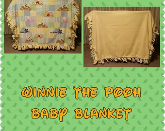 Winnie the Pooh Fleece Baby Blanket