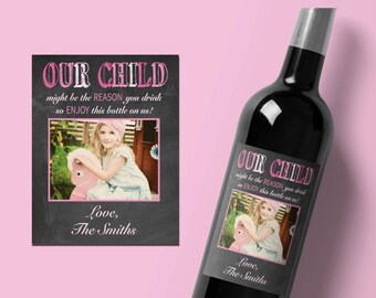 Teacher Wine Label, Personalized Teacher Gift, Custom Wine Label, wine labels for teachers, teacher appreciation gift, teacher valentine