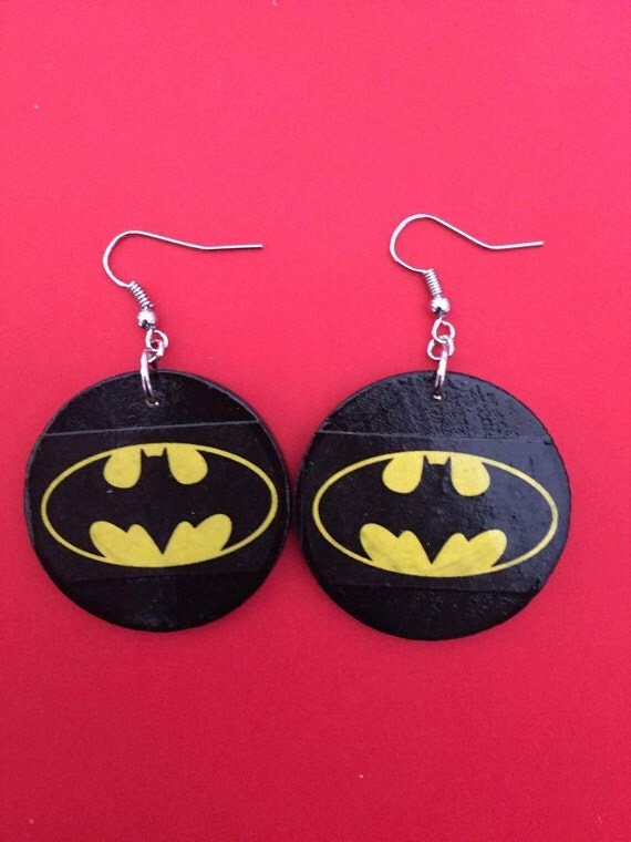 Batman Earrings