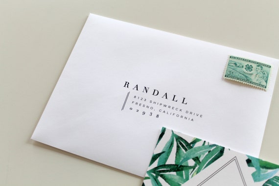 Where To Get Wedding Invitations Envelopes Printed 8