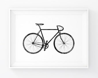 Bike Wall Art bike wall art | etsy Bike Wall Art bike wall art | etsy