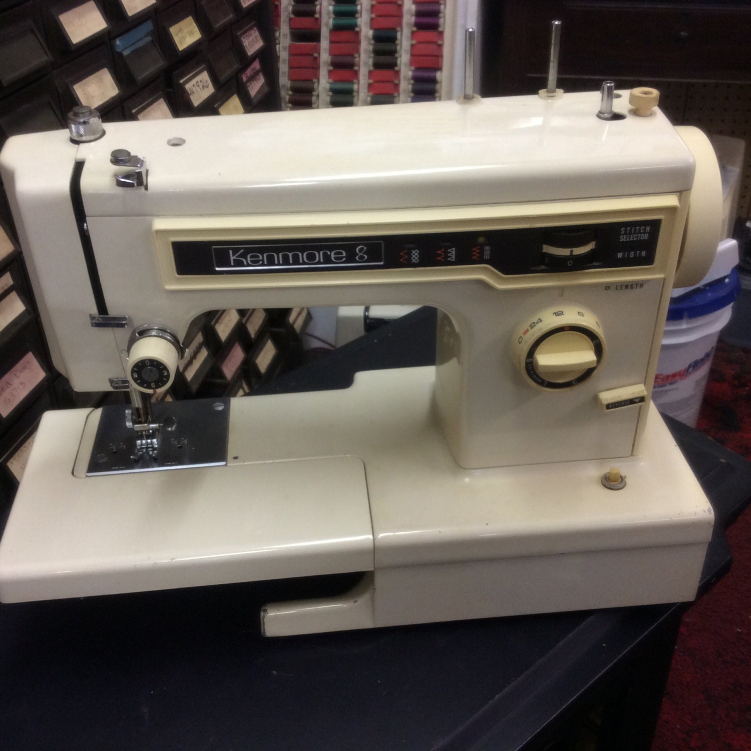 Heavy duty all metal free-arm KENMORE used sewing machine