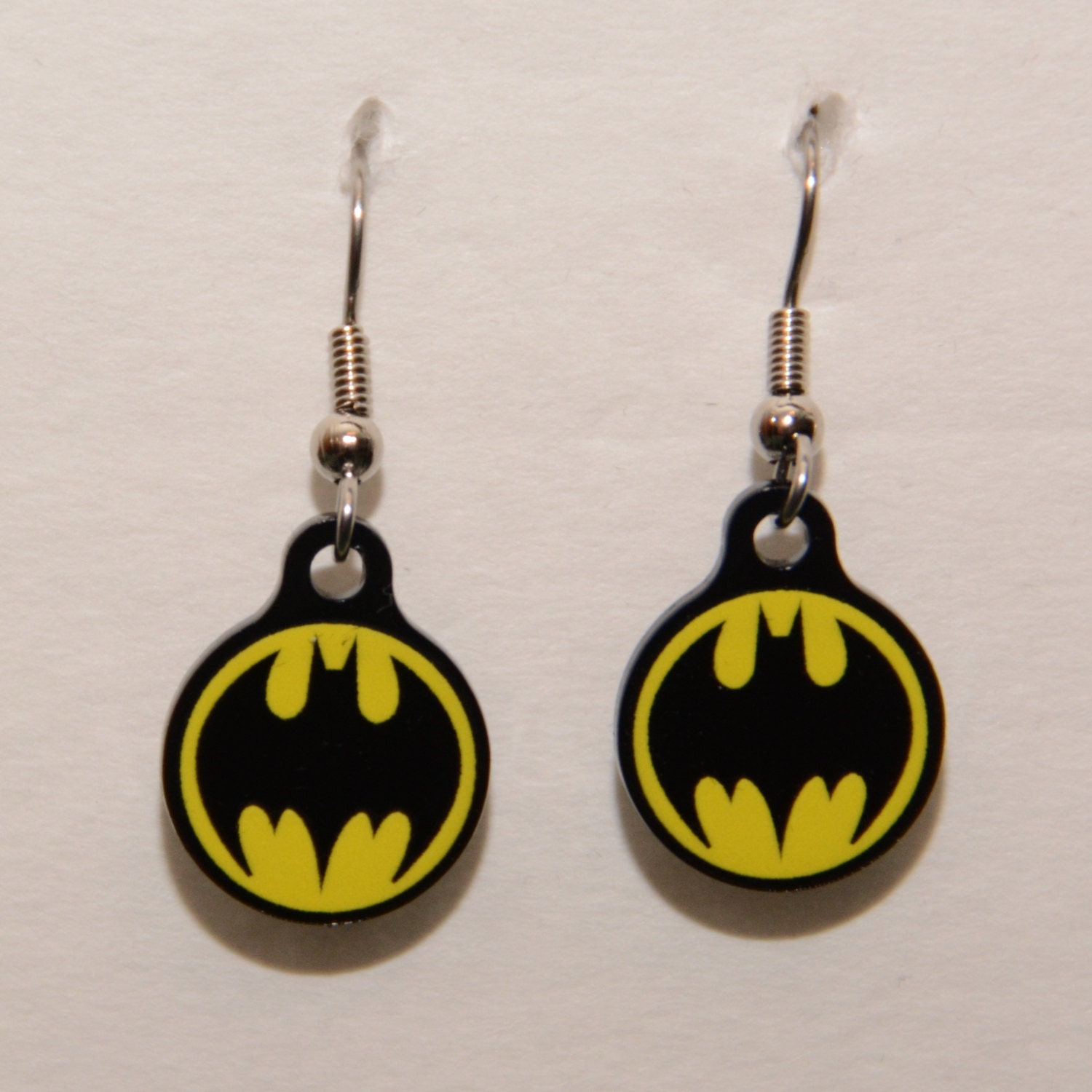 Batman Laser Cut Acrylic Earrings