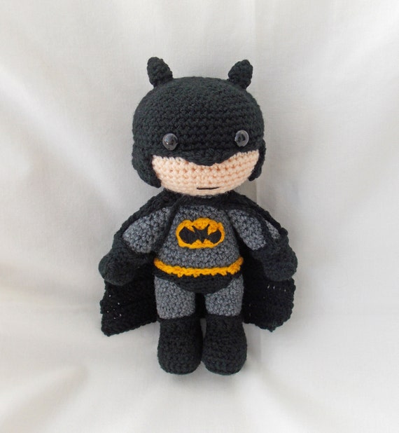 Crochet Batman Amigurumi Batman Crochet Dark by sittingcrochet