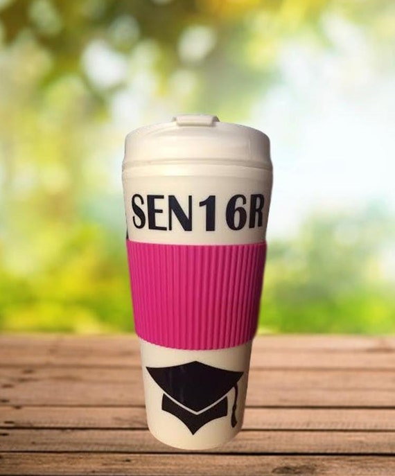 Graduation Travel Mug by StefsVinylCreations on Etsy