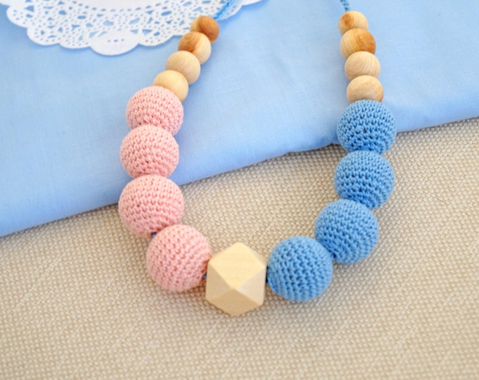 Nursing necklace / Teething necklace / Babywearing necklace - A tenderness