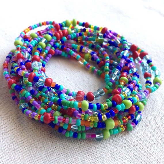Colorful Bracelets Multi Colored Chunky Bracelets Stretch