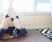 Dip Dyed Teepee - Large in Grey