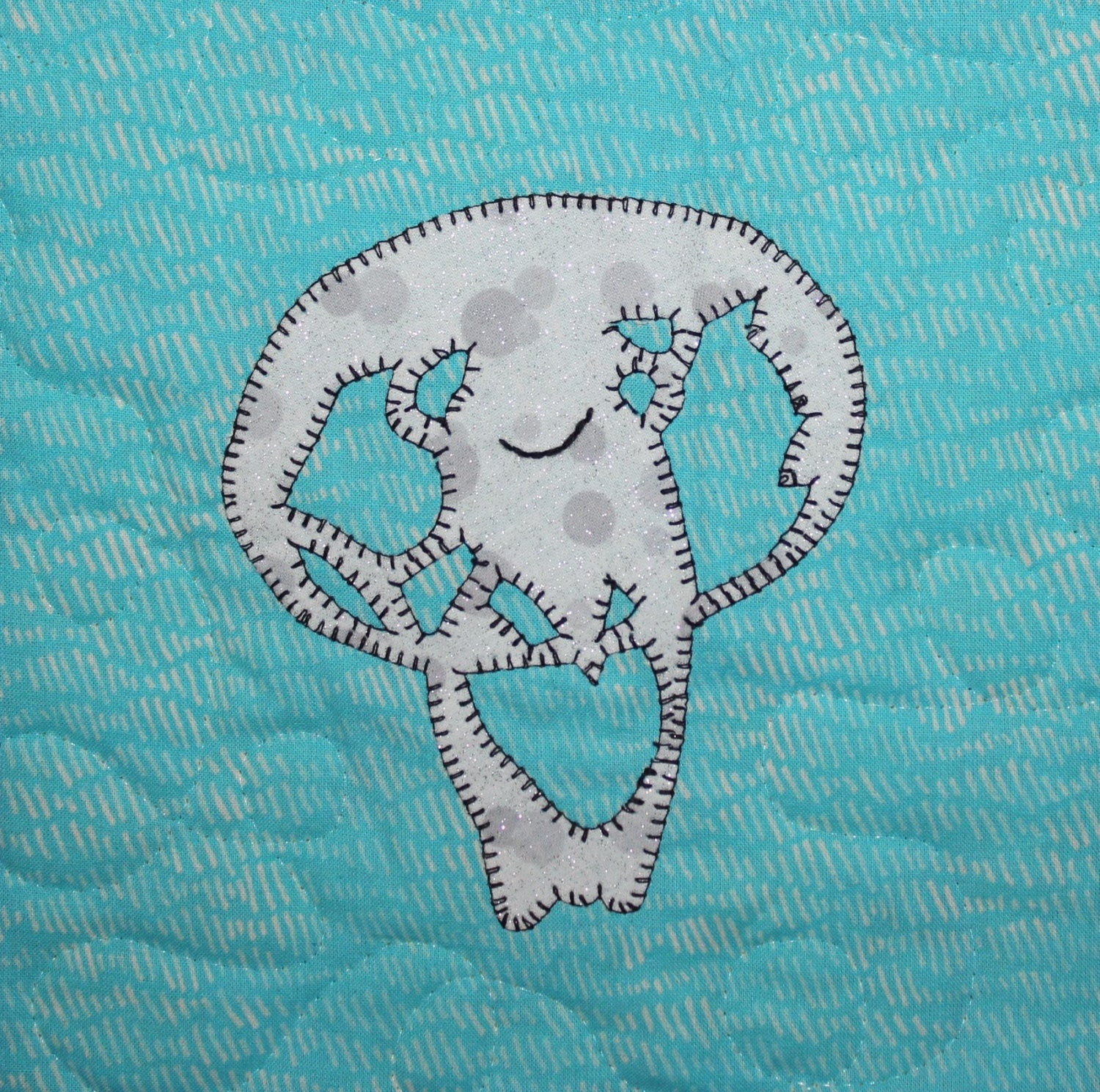 Jellyfish PDF applique quilt pattern ocean or by MsPDesignsUSA