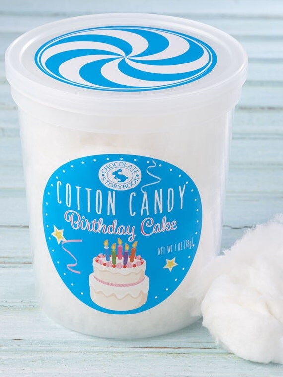 Birthday Cake Cotton Candy