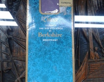 Vintage15 denier stockings ~ Lilac. One Size