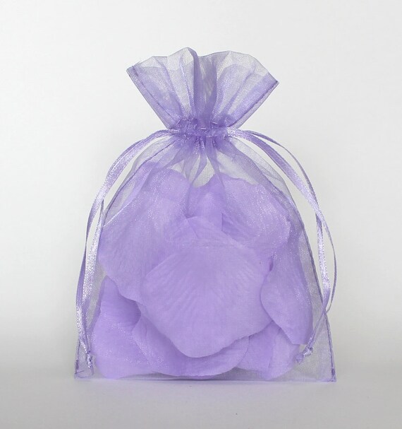 Organza Gift Bags Sheer Favor Bags with Drawstring for