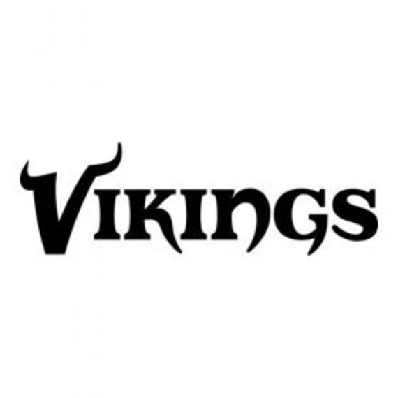 Minnesota Vikings Sticker Wall Decal Die Cut by SuperDieCuts